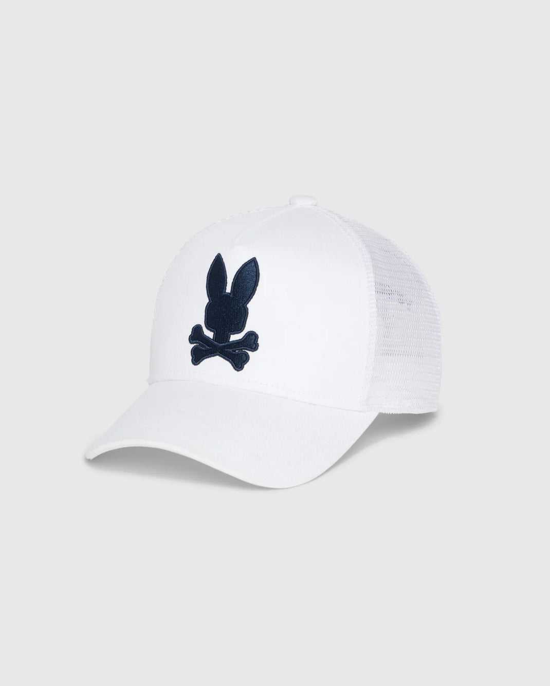 Chapeaux Psycho Bunny Houston Trucker Hat Blanche Enfant | GCZ-65104597